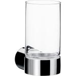 Porte-verre Emco fino, chromÃ©, verre cristal clair 842000100 - 842000100