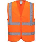 Gilets de sécurité Portwest orange en polyester Taille 3 XL 