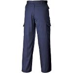 Pantalons cargo Portwest bleu marine look fashion 