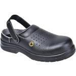 Chaussures de travail  Portwest noires en microfibre résistantes à l'eau Pointure 43 look fashion pour homme en promo 