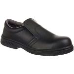 Chaussures casual Portwest noires norme S2 en microfibre résistantes à l'eau Pointure 34 look casual pour femme en promo 
