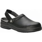 Chaussures de travail  Portwest noires norme SB en microfibre Pointure 40 look fashion pour homme 