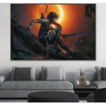 Affiche d'art sur toile Tomb Raider, peinture imprimée, image pour la maison