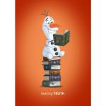 Komar - Poster Disney La Reine des Neiges 2 - Olaf cherche la vérité dans les livres 30 cm x 40 cm