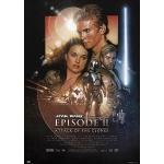Poster Star Wars : Épisode II L'attaque des Clones (61cm x 91,5cm) + Un Poster Surprise en Cadeau
