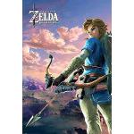 Up Close Poster The Legend of Zelda - Breath of The Wild (61cm x 91,5cm) + Un Poster Surprise en Cadeau