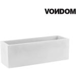 Pot VONDOM Modèle Jardinera - Blanc mat - 100cm