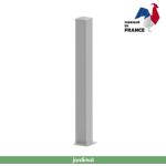 Portails de clôture Jardimat blanches en aluminium made in France 
