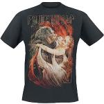 Powerwolf Dancing with The Dead Homme T-Shirt Manches Courtes Noir L