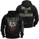 Powerwolf Metal is Religion Homme Sweat-Shirt à Capuche Noir XL
