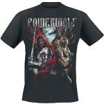 Powerwolf Nightside of Siberia Homme T-Shirt Manches Courtes Noir M