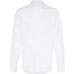 Chemises de créateur Prada blanches à manches longues à manches longues classiques pour homme 