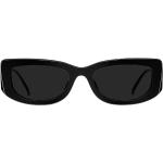Lunettes de soleil rectangles de créateur Prada Eyewear noires en acétate Tailles uniques pour femme 