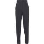 Pantalons taille haute de créateur Prada gris Taille XS W44 pour femme 