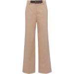 Pantalons droits de créateur Prada marron clair Taille XL W42 pour femme 