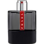 Eaux de toilette Prada Luna Rossa aromatiques rechargeable au patchouli 50 ml avec flacon vaporisateur pour homme 