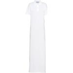 Robes longues de créateur Prada blanches longues Taille XL pour femme 
