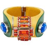 Bracelets de créateur Prada multicolores en cuir en cuir seconde main look vintage 