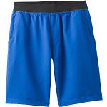 Shorts de sport Prana bleus en microfibre Taille XL look fashion pour homme 