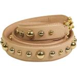 Bracelets de créateur Dolce & Gabbana Dolce roses en cuir en cuir seconde main look vintage 