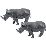Figurines en plastique à motif animaux de zoo 