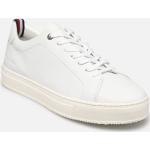 Chaussures Tommy Hilfiger Premium blanches en cuir Pointure 41 pour homme 