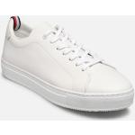 Chaussures Tommy Hilfiger Premium blanches en cuir Pointure 40 pour homme 