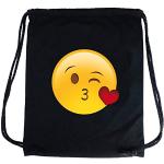 Sacs à dos de sport en toile Emoji Smiley plus size 