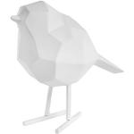 Present Time - Statue décorative Petit Oiseau Origamie en polyrésine - Blanc - 13,5 x 7,5 x 17 cm Blanc