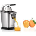 Presse agrumes électrique levier pour jus citron Orange pamplemousse SICILIA en Inox 160W Rapide Automatique Silencieux
