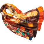 Écharpes en soie Prettystern Gustav Klimt look fashion pour femme 