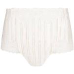 Culottes taille haute PrimaDonna blancs cassés en coton Taille XS look vintage pour femme 