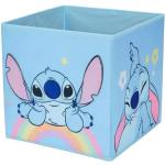 Primark Limited Boîte de rangement Lilo et Stitch Disney Stitch - Cube de rangement avec dimensions 30 x 30 x 30 cm - Licence officielle Disney - Bleu