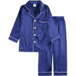 Chemises de nuit manches longues bleues Taille 4 ans look fashion pour fille de la boutique en ligne joom.com/fr 