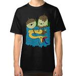 Princess Bubblegum Rock Adventure Time T-shirt pour homme Noir, Noir , M
