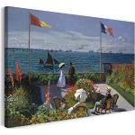 Posters marron en bois à motif Berlin Claude Monet 