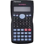 Pritech – calculatrice Scientifique (240 fonctions, 24 Niveaux de parenthèse), Couleur Gris Foncé, Style FX-82MS.