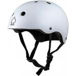 Pro-Tec Helmet Prime Casque de Skateboard, Adulte, Unisexe, Blanc, Taille M/L