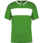 Proact Maglietta Calcio T-Shirt Football, Vert-Blanc, XXXL Mixte