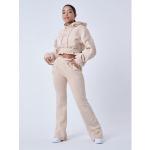 Pantalons flare Project X Paris beiges Taille L look sportif pour femme 