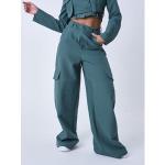 Pantalons de tailleur Project X Paris verts Taille M pour femme 