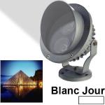 Projecteur Extérieur Intérieur Spot LED Haute Puissance Blanc Jour Aluminium 3W - YONIS