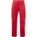 Pantalons cargo rouges Taille S look fashion pour homme 