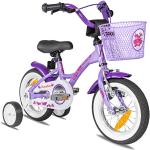 Vélos violets en aluminium à frein à rétropédalage enfant 12 pouces 