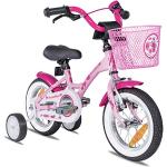 Vélos roses en aluminium à frein à rétropédalage enfant 12 pouces 