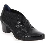 Chaussures habillées Dorking noires avec un talon entre 5 et 7cm look casual pour femme 