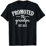 T-shirts humour pour la fête des pères noirs à motif animaux Taille S look fashion pour homme 