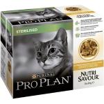 Nourriture Purina ProPlan à motif animaux pour chat stérilisé 