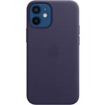 Coques & housses iPhone 12 Mini Apple violettes en cuir 