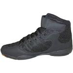 Chaussures de sport noires en velours pour pieds larges Pointure 44 look fashion pour homme 